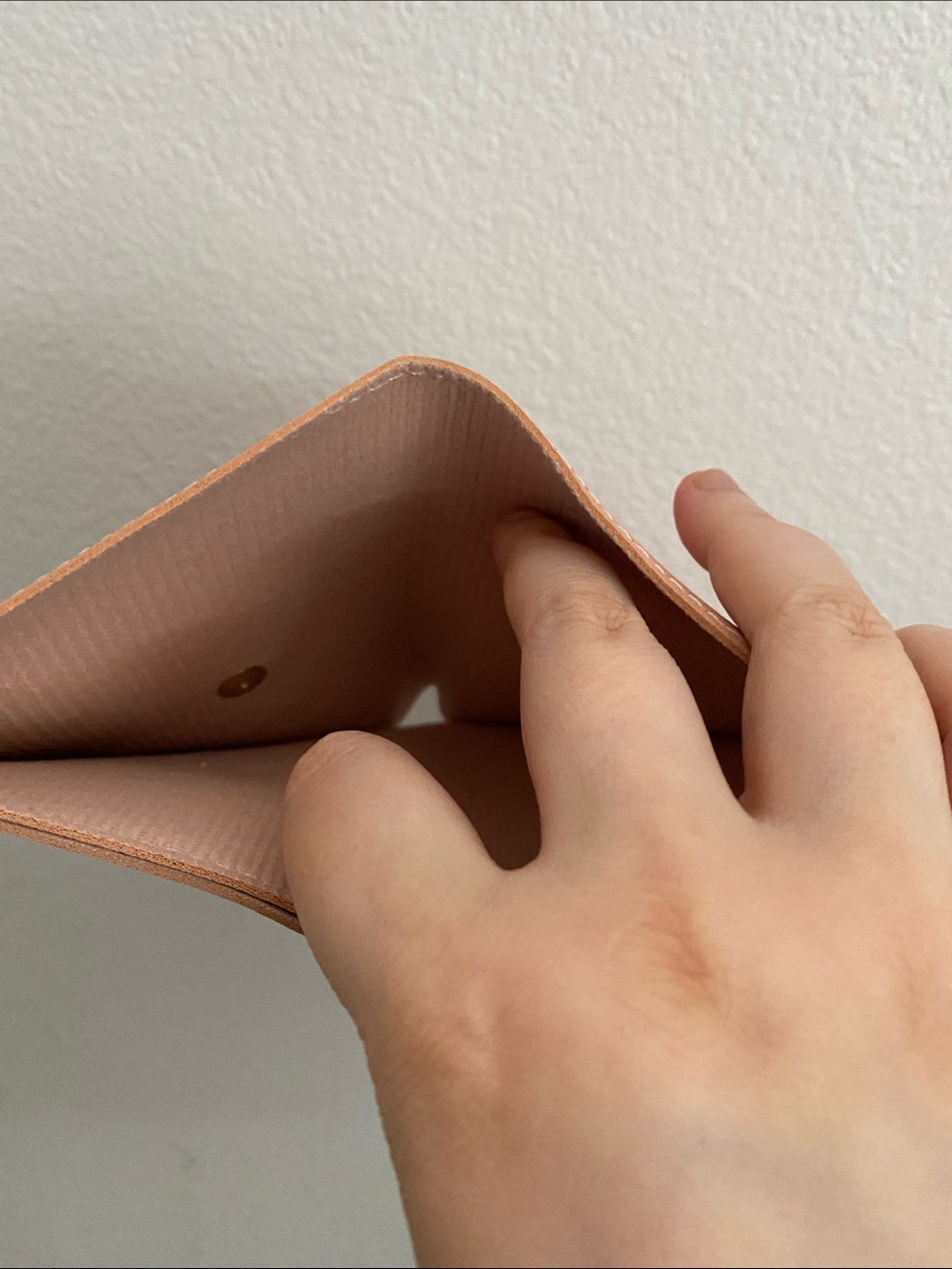 Compact Women's Wallet - Blush Pink - Picture 8 of 8